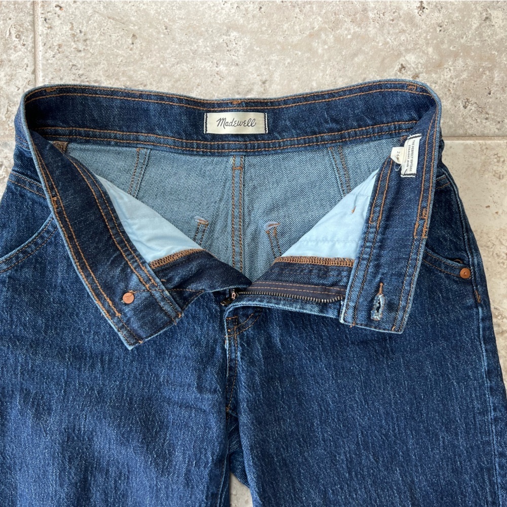 Madewell The Perfect Vintage Straight Jean Pocket Edition, Stanhill Wash, 26P - Picture 8 of 12
